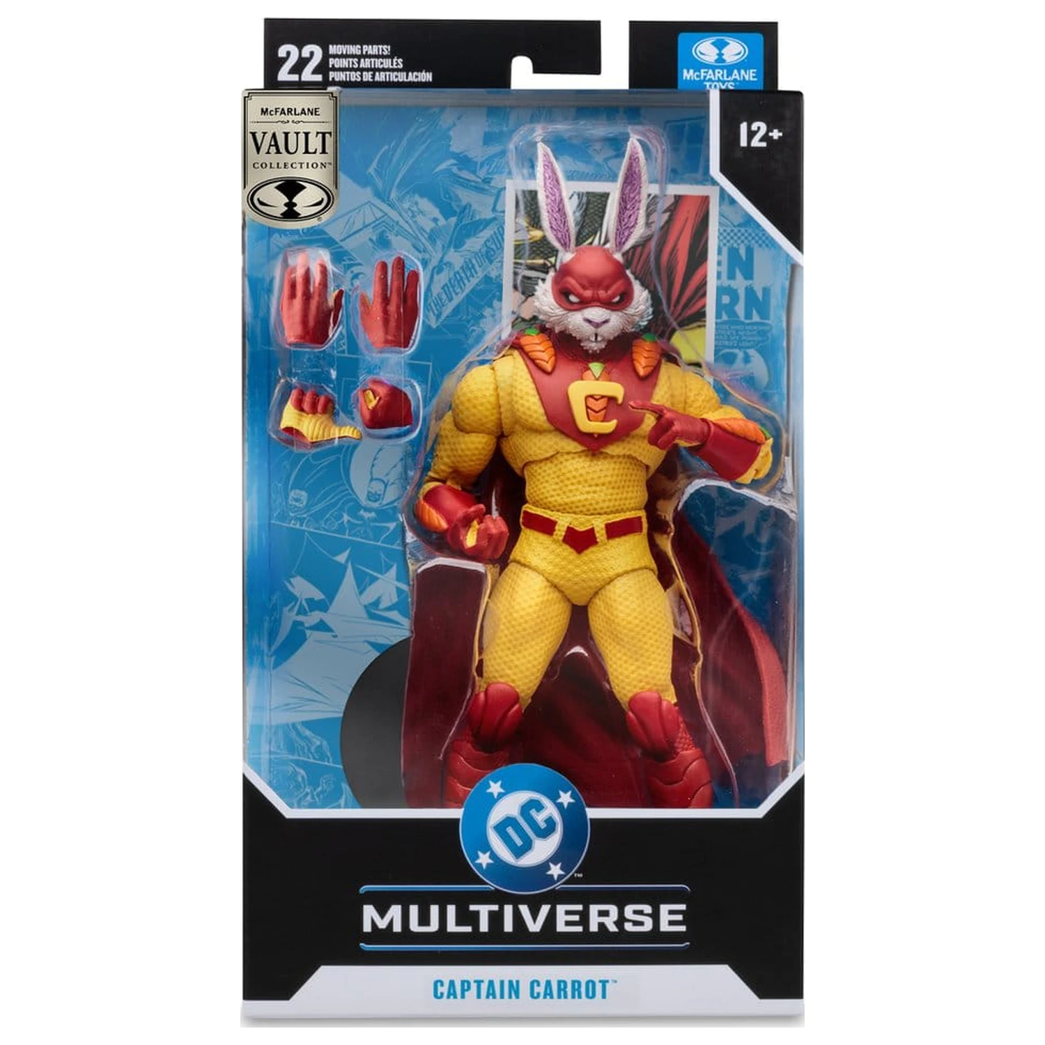 DC Multiverse McFarlane Vault Collection Captain Carrot (Justice League Incarnate) akciófigura 18 cm termékfotó