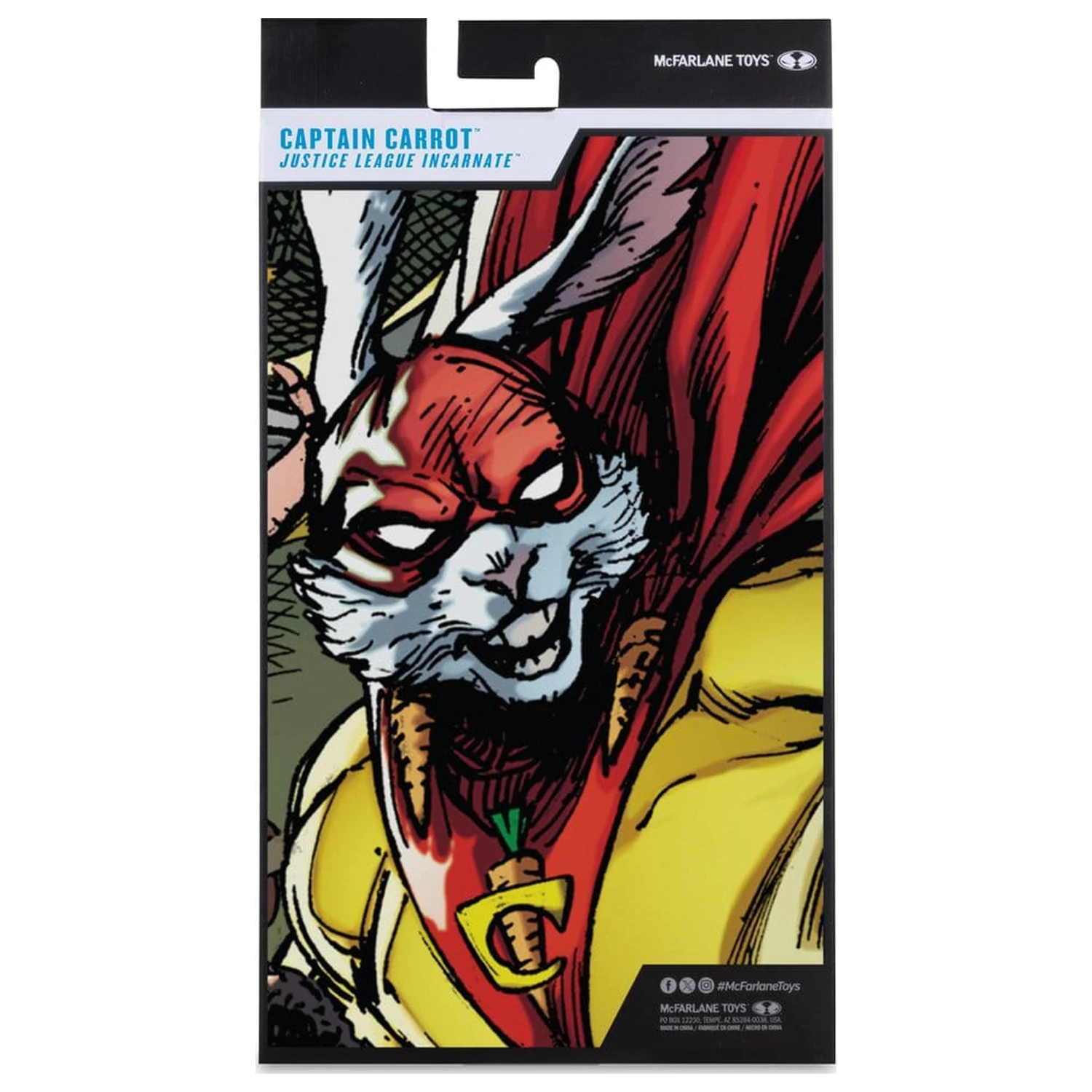 DC Multiverse McFarlane Vault Collection Captain Carrot (Justice League Incarnate) akciófigura 18 cm termékfotó