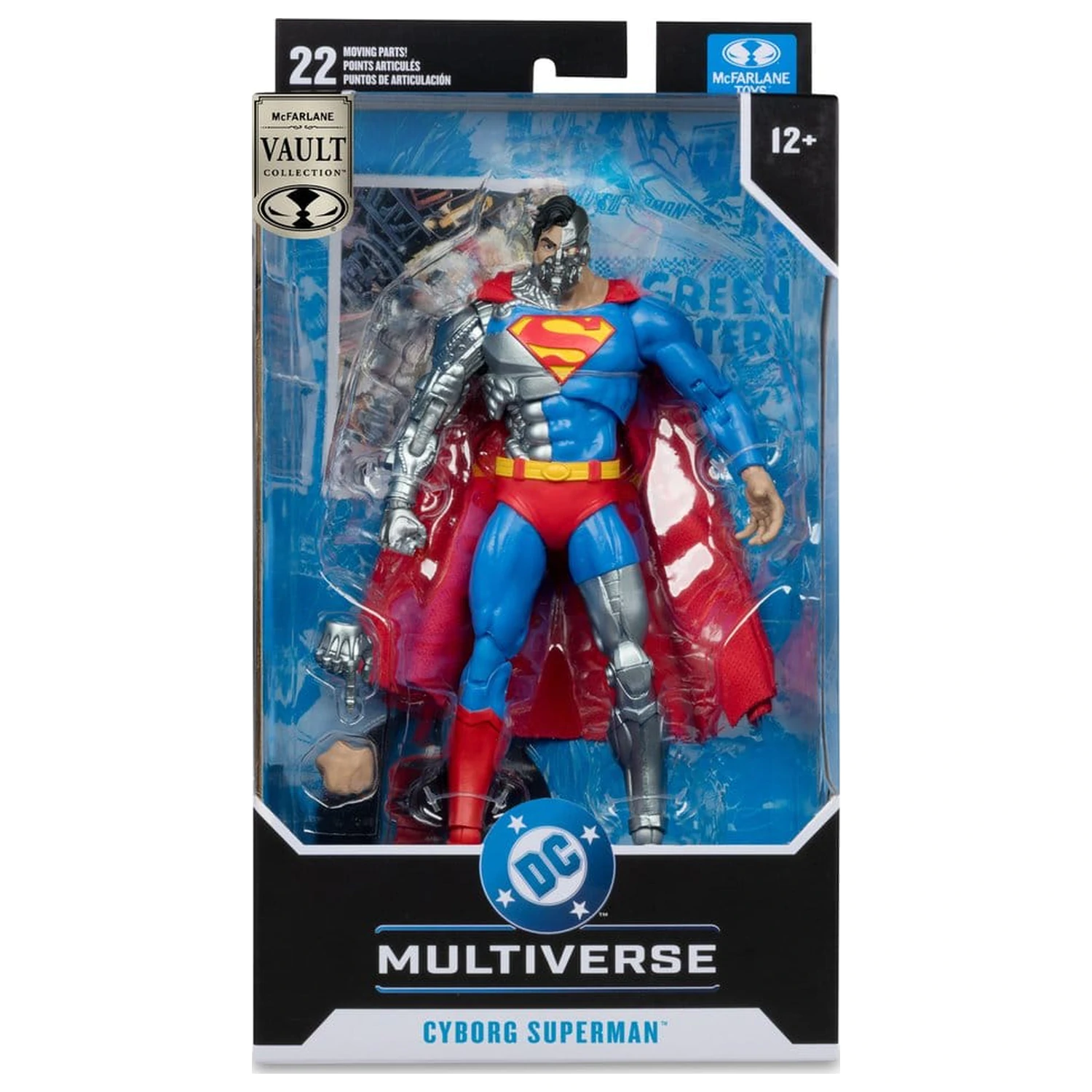 DC Multiverse McFarlane Vault Collection Cyborg Superman (Revenge of the Green Lanterns) akciófigura 18 cm termékfotó