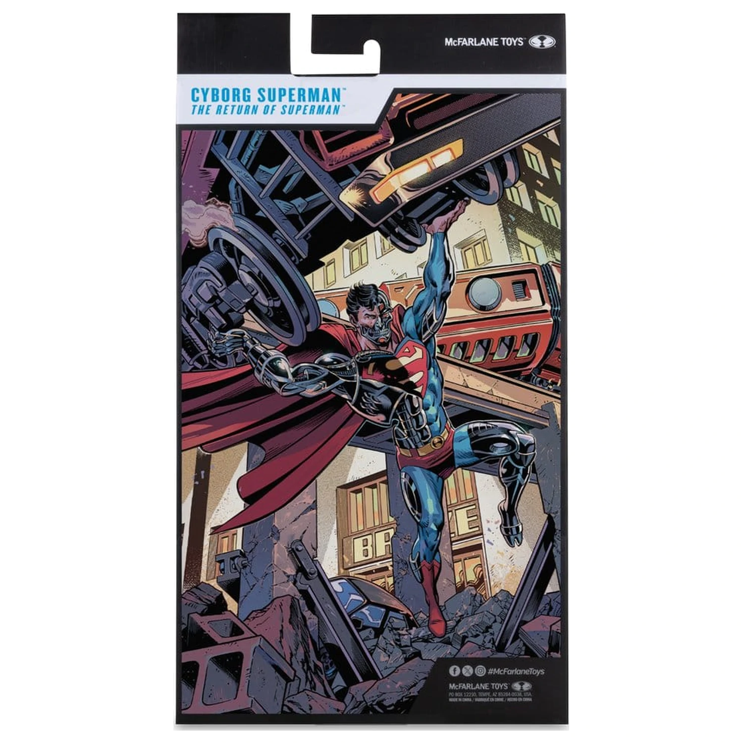 DC Multiverse McFarlane Vault Collection Cyborg Superman (Revenge of the Green Lanterns) akciófigura 18 cm termékfotó