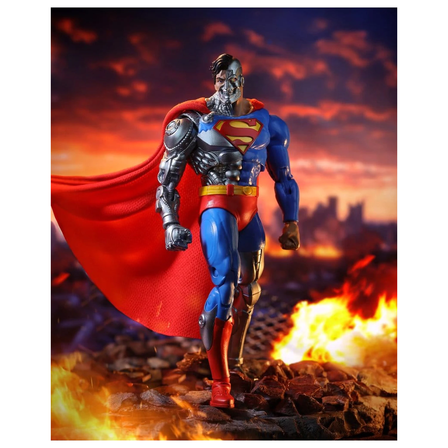 DC Multiverse McFarlane Vault Collection Cyborg Superman (Revenge of the Green Lanterns) akciófigura 18 cm termékfotó