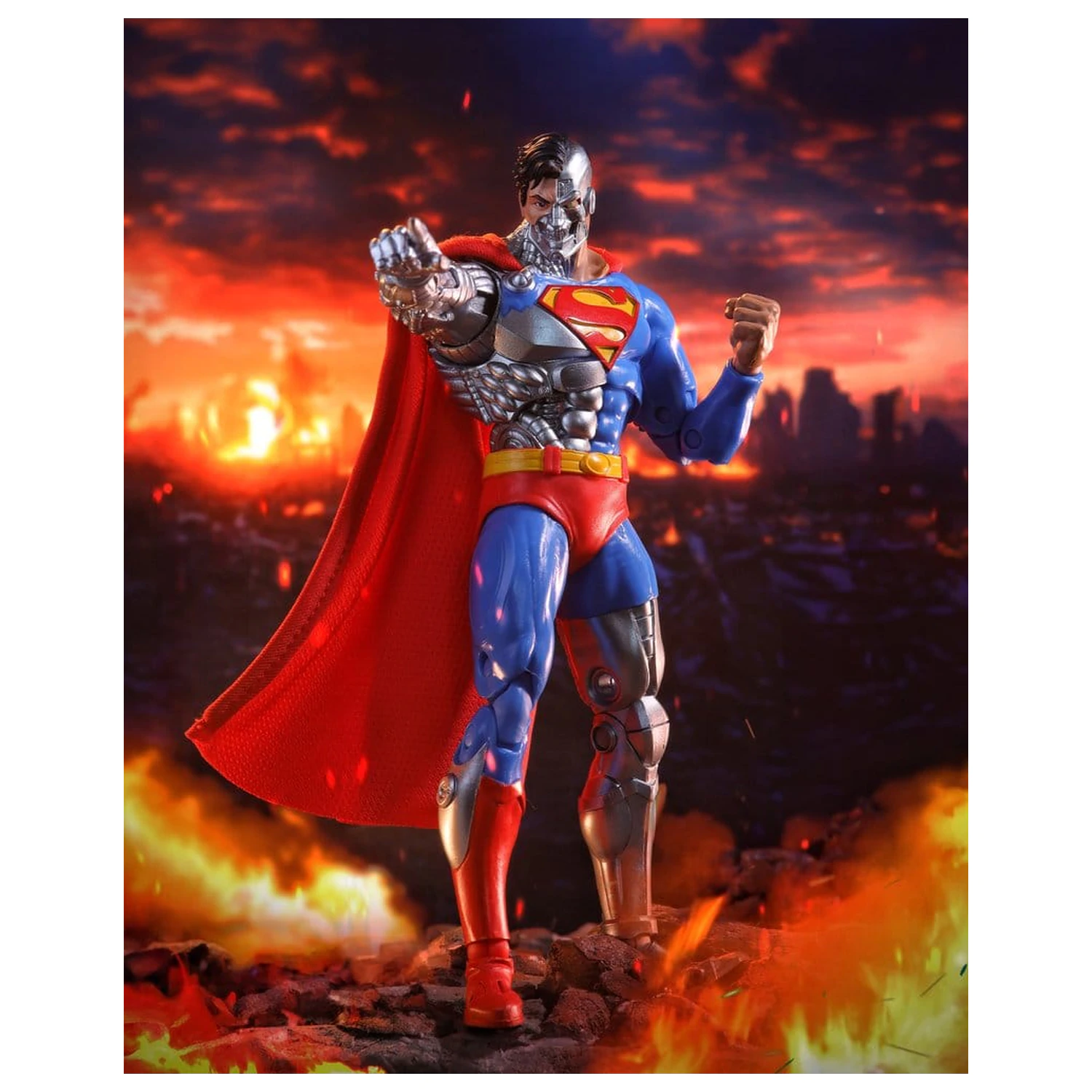 DC Multiverse McFarlane Vault Collection Cyborg Superman (Revenge of the Green Lanterns) akciófigura 18 cm termékfotó