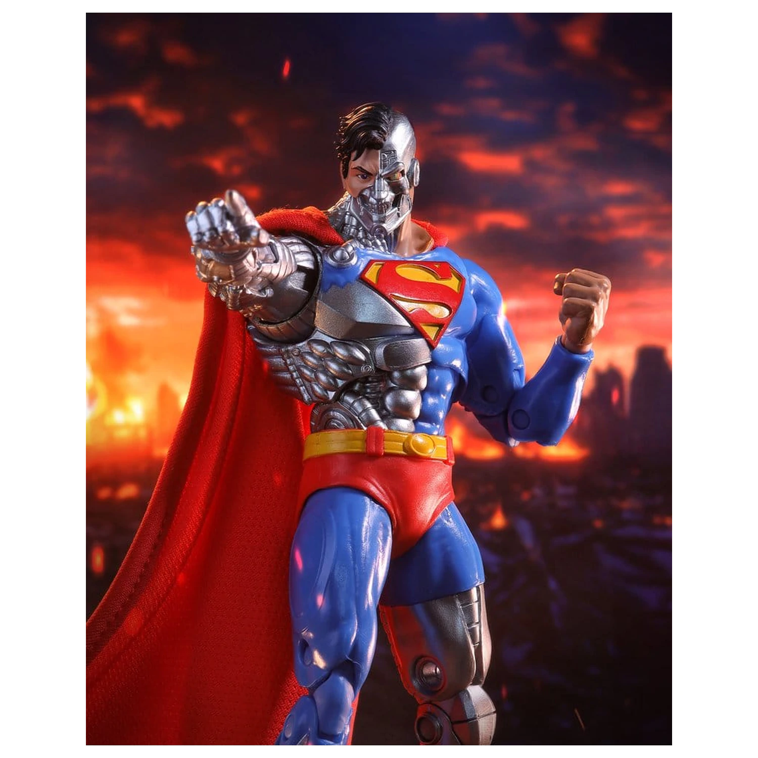 DC Multiverse McFarlane Vault Collection Cyborg Superman (Revenge of the Green Lanterns) akciófigura 18 cm termékfotó