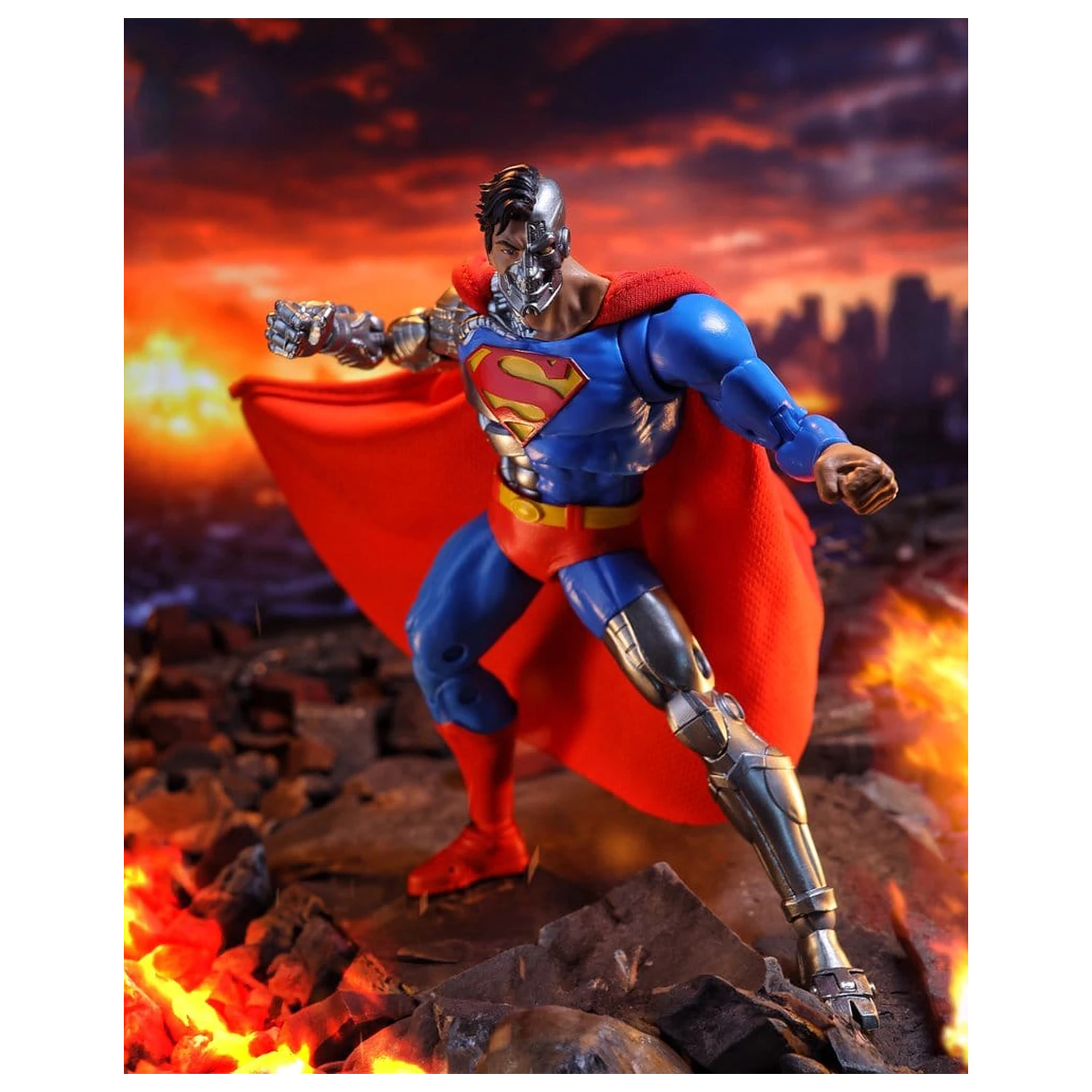 DC Multiverse McFarlane Vault Collection Cyborg Superman (Revenge of the Green Lanterns) akciófigura 18 cm termékfotó