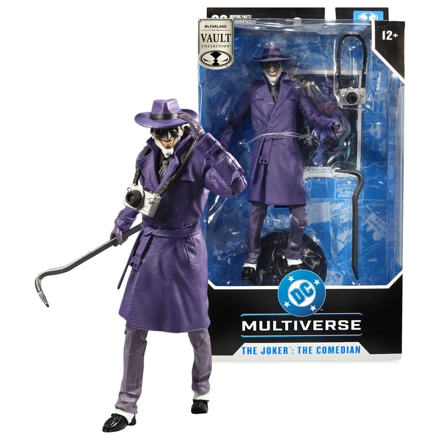 DC Multiverse McFarlane Vault Collection The Joker (The Comedian) (Batman: Three Jokers) akciófigura 18 cm termékfotó