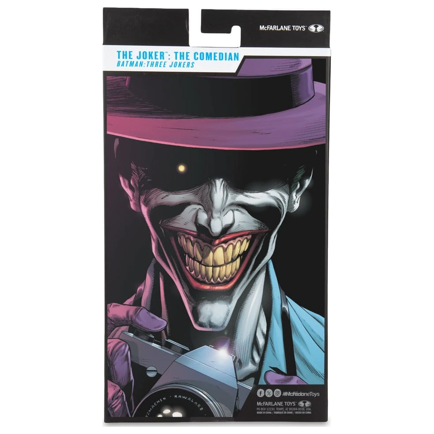 DC Multiverse McFarlane Vault Collection The Joker (The Comedian) (Batman: Three Jokers) akciófigura 18 cm termékfotó