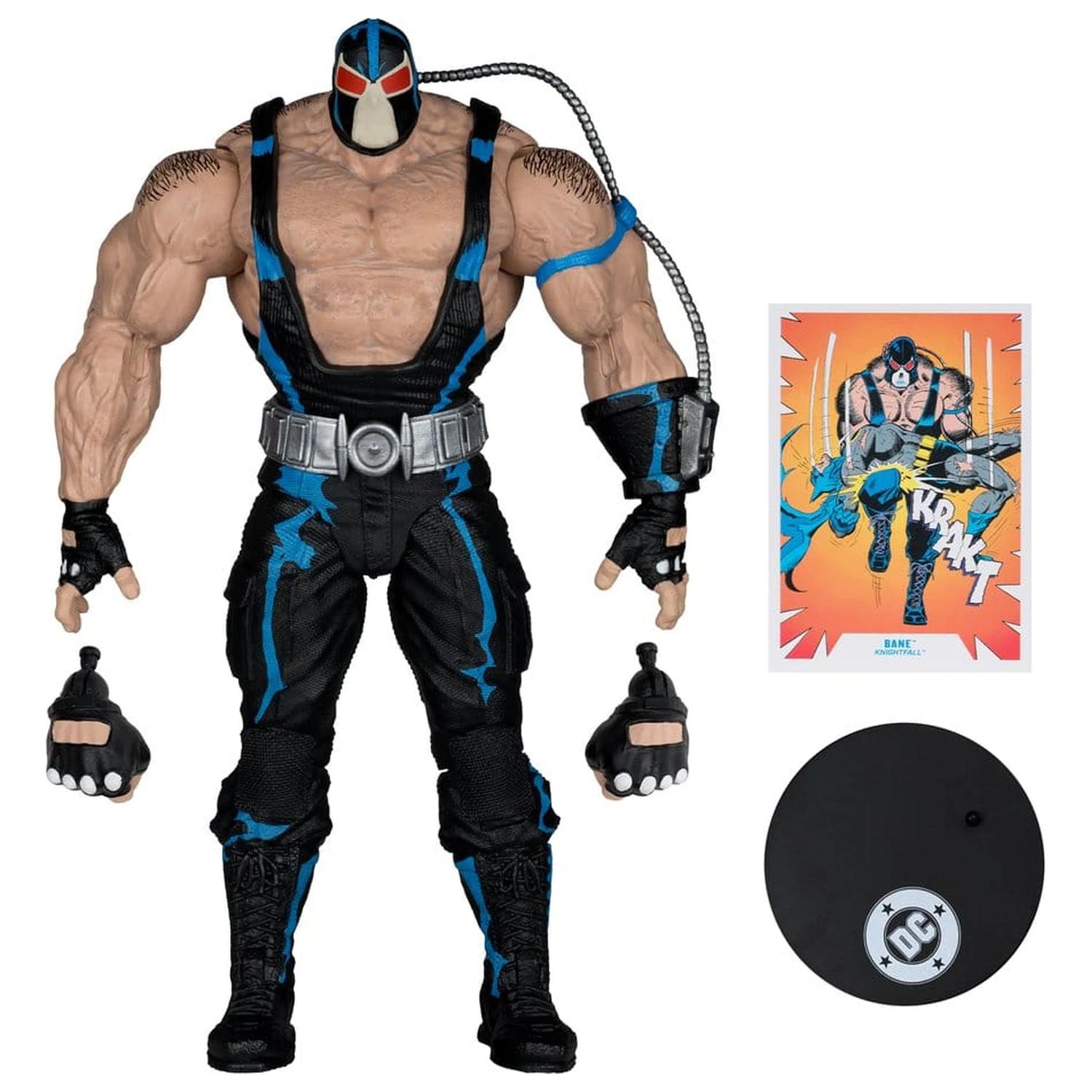 DC Multiverse Mega akciófigura Bane (Knightfall) (Gold Label) 24 cm termékfotó