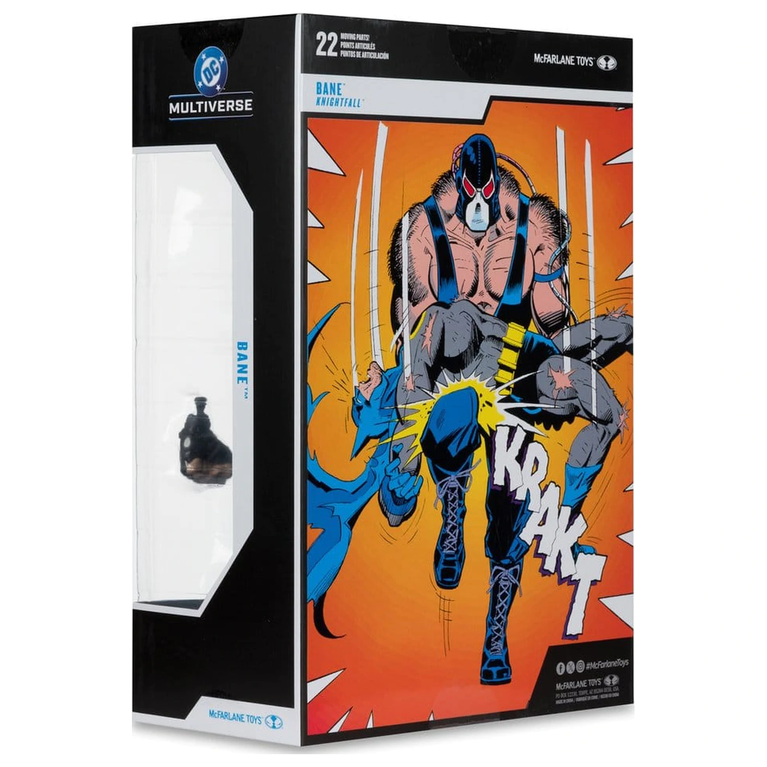 DC Multiverse Mega akciófigura Bane (Knightfall) (Gold Label) 24 cm termékfotó