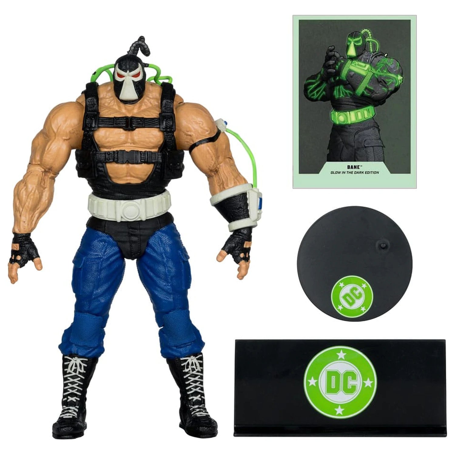 DC Multiverse Mega Bane (Glow in the Dark) (Gold Label) akciófigura 25 cm termékfotó