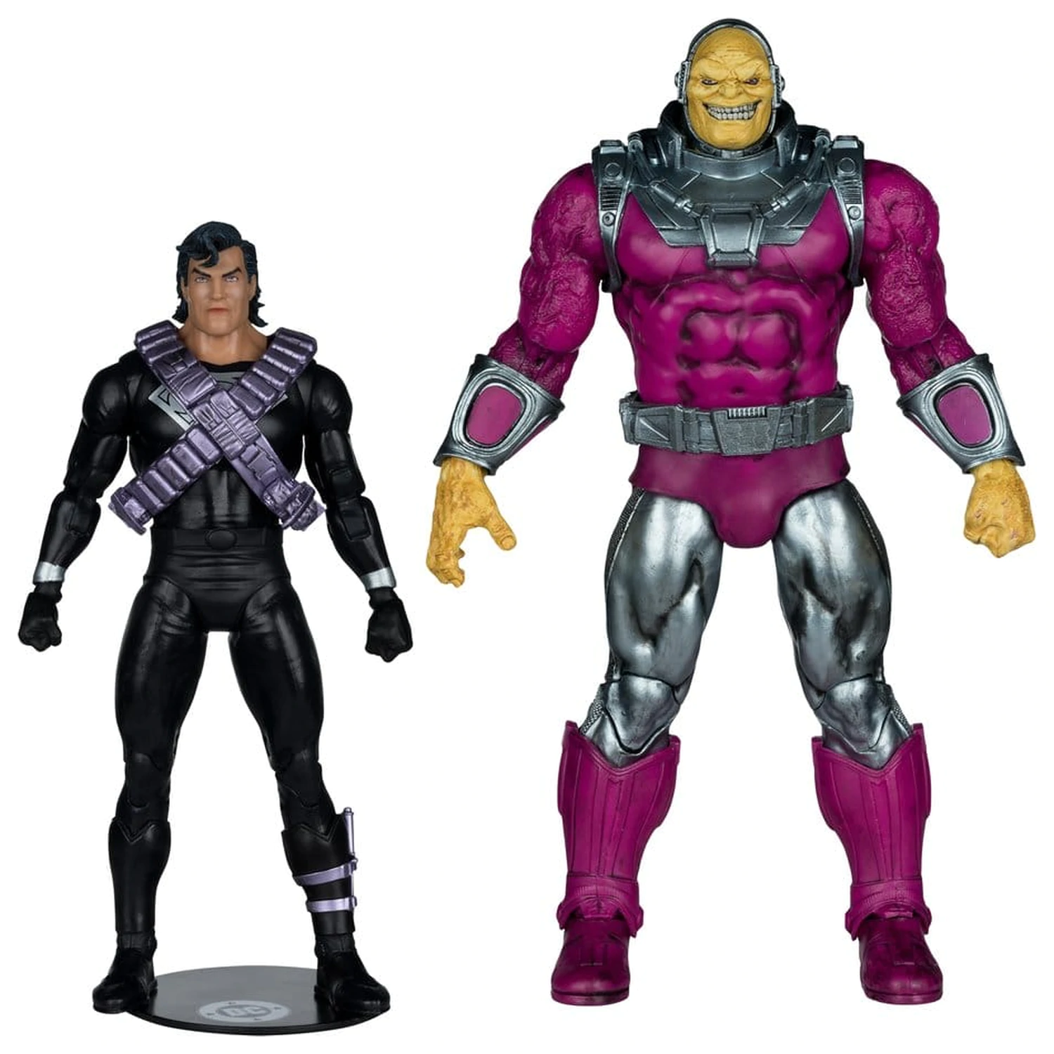 DC Multiverse Megafig 2 db-os akciófigura csomag Mongul vs Superman (Return of Superman) termékfotó