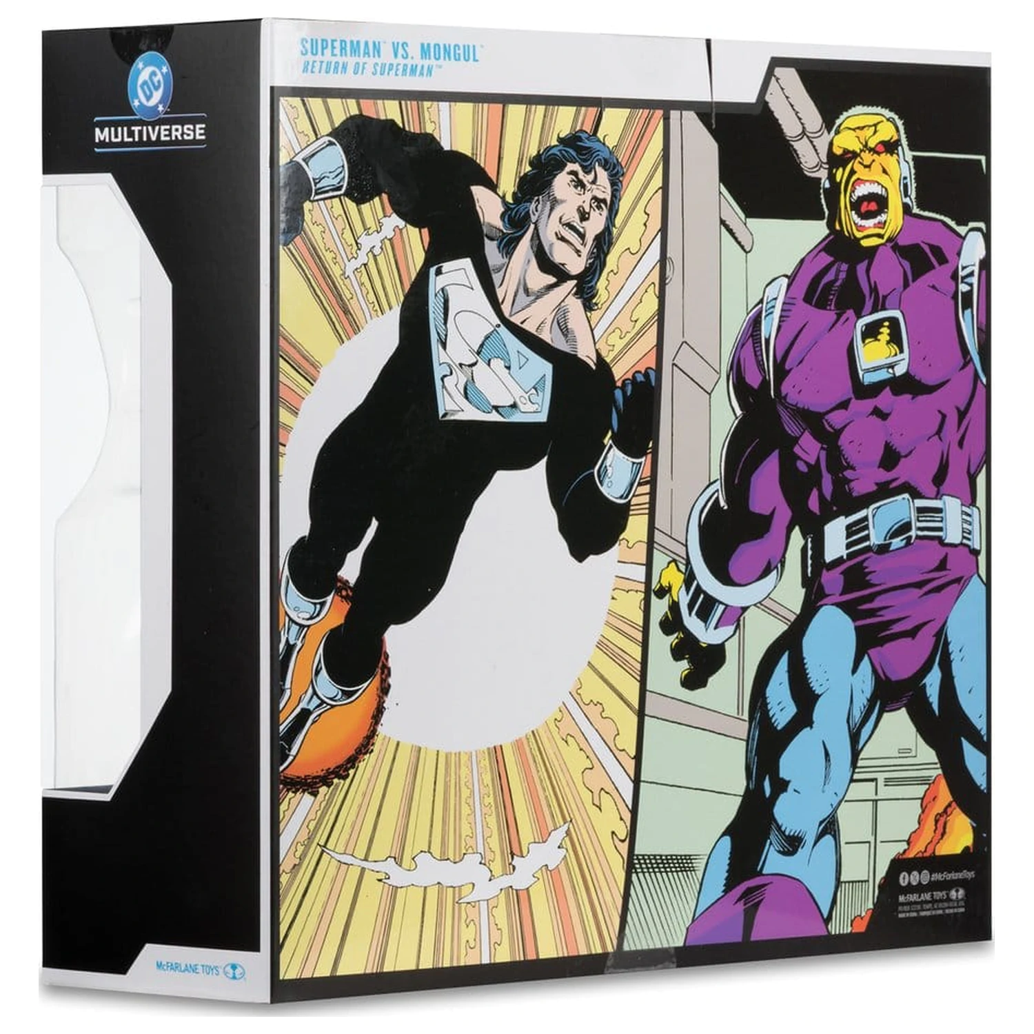 DC Multiverse Megafig 2 db-os akciófigura csomag Mongul vs Superman (Return of Superman) termékfotó