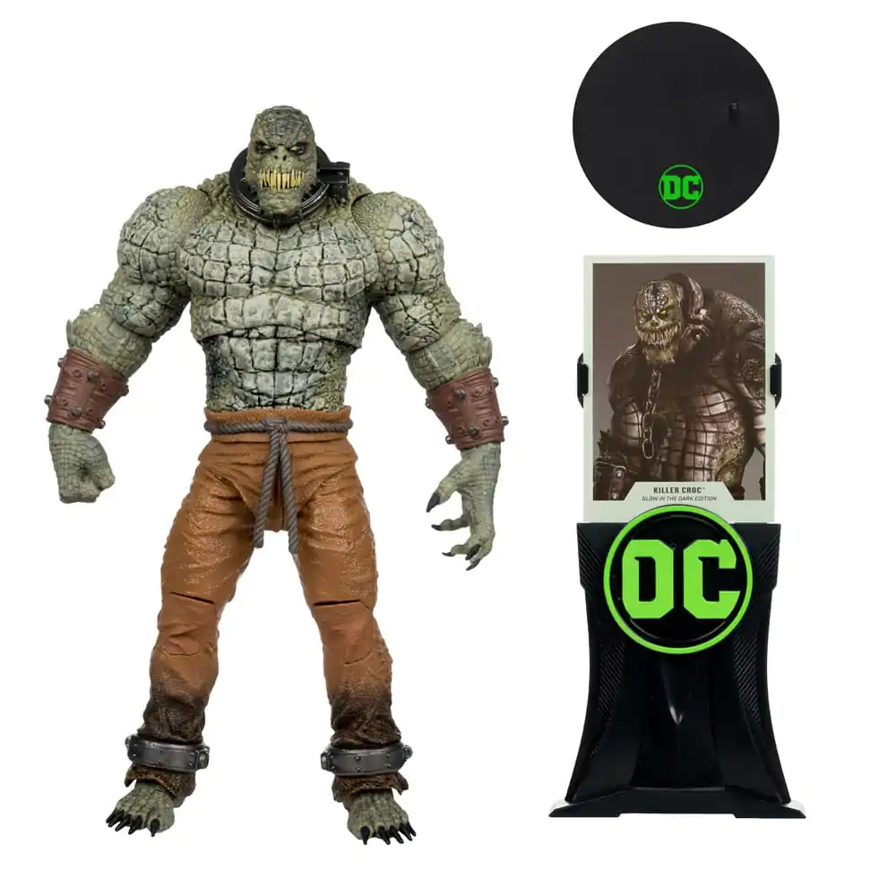 DC Multiverse Megafig Action Figure Killer Croc (GITD) (Gold Label) 30 cm termékfotó