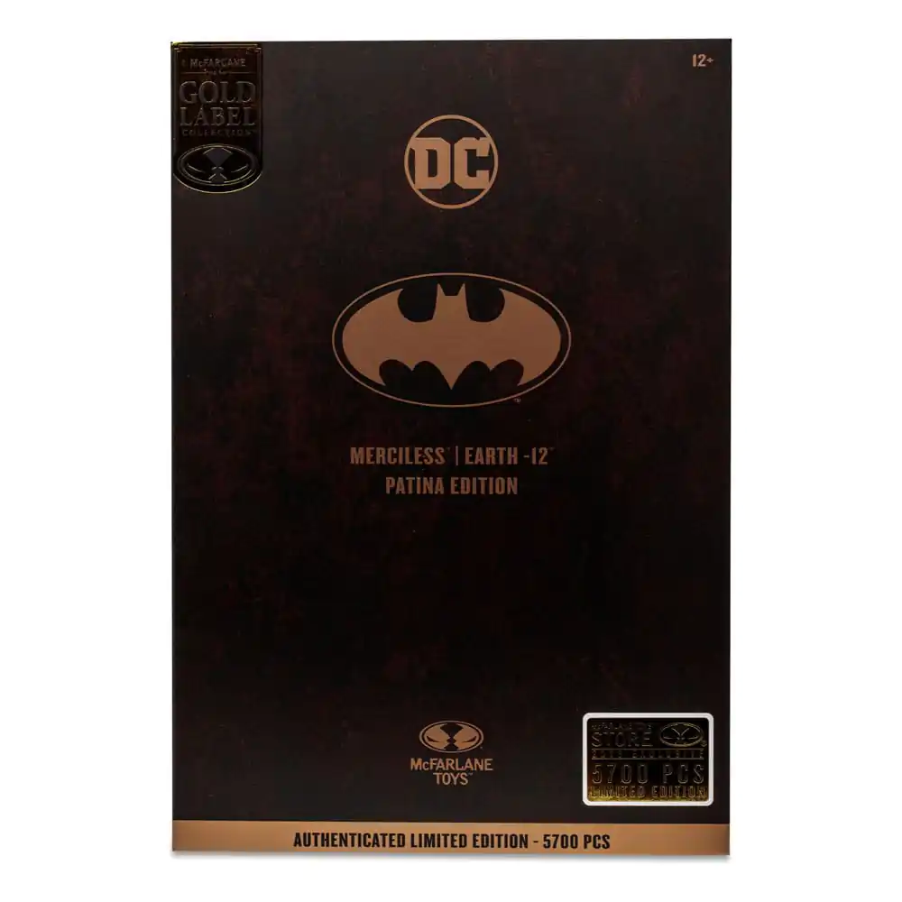 DC Multiverse Merciless (Earth-12) Patina Edition (Gold Label) akciófigura 18 cm termékfotó