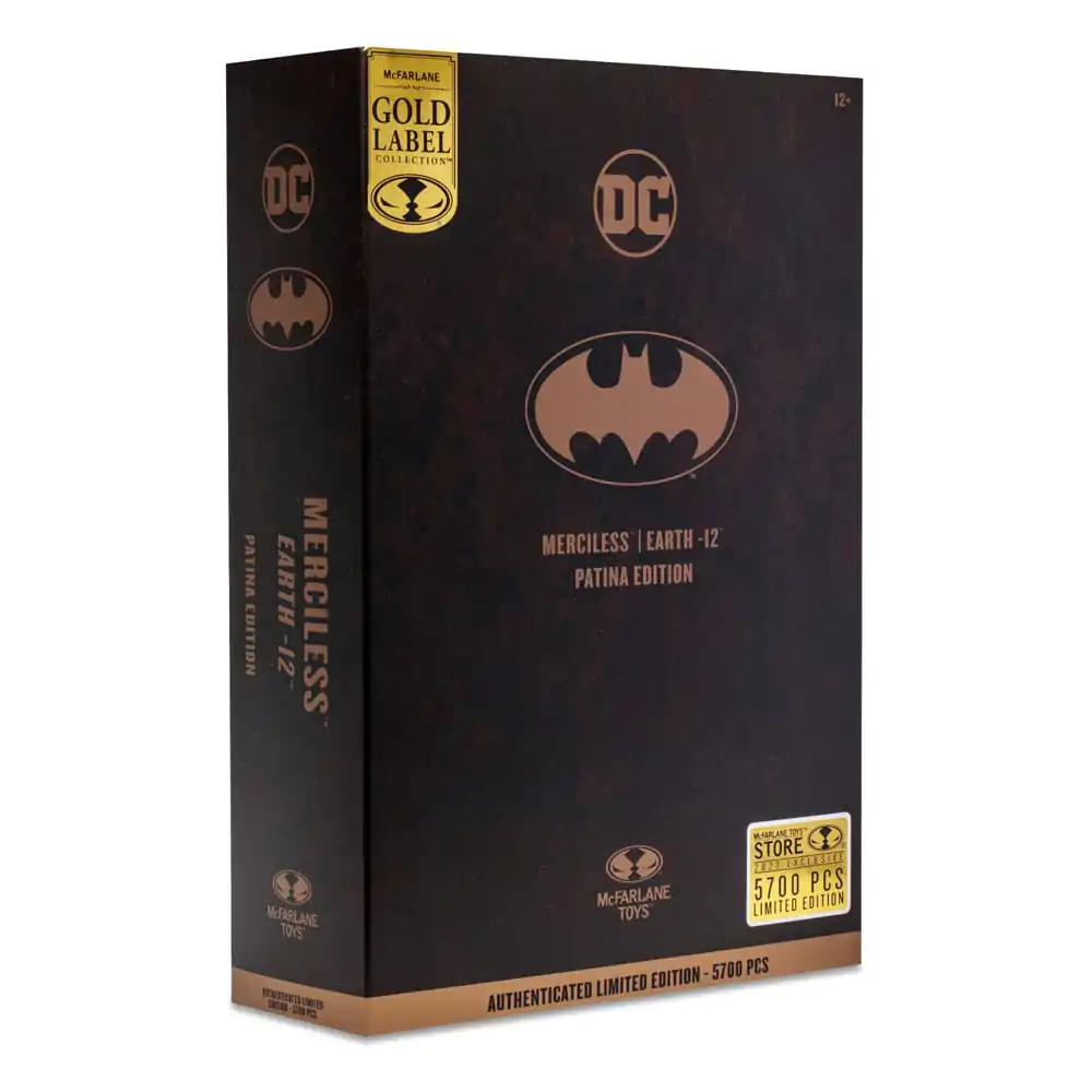 DC Multiverse Merciless (Earth-12) Patina Edition (Gold Label) akciófigura 18 cm termékfotó