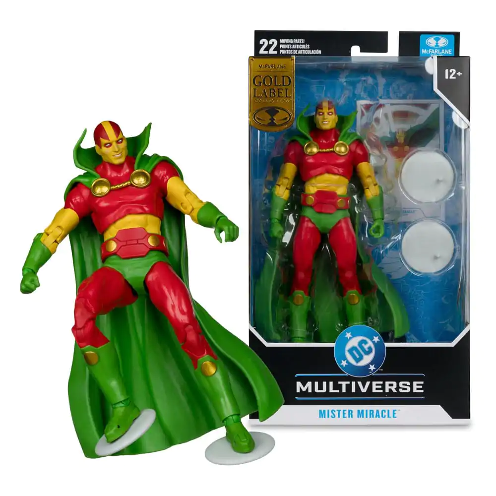 DC Multiverse Mister Miracle (New Gods) (Gold Label) akciófigura 18 cm termékfotó