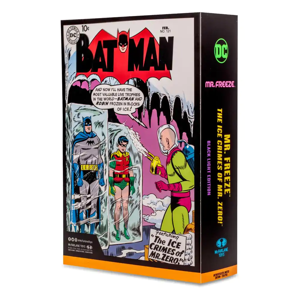 DC Multiverse Mr. Freeze (Black Light) (Gold Label) akciófigura 18 cm termékfotó