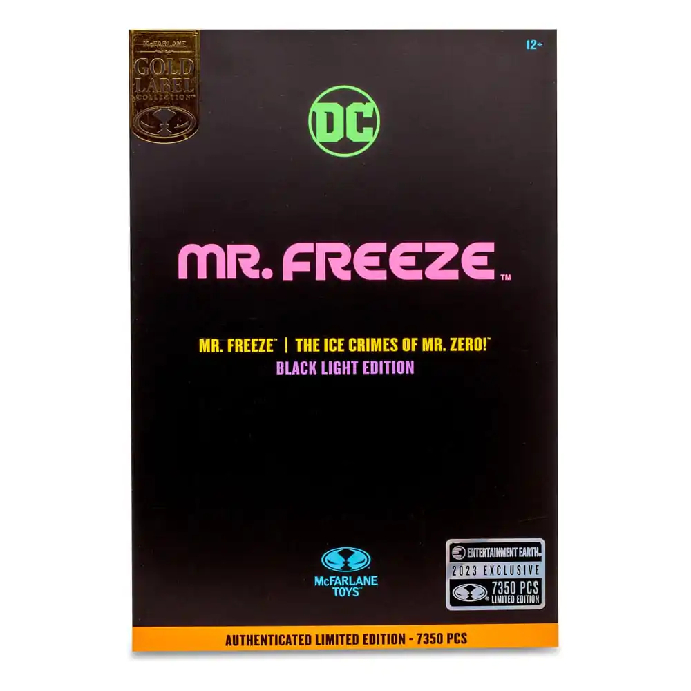 DC Multiverse Mr. Freeze (Black Light) (Gold Label) akciófigura 18 cm termékfotó