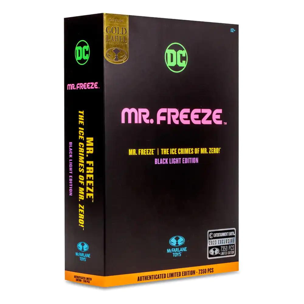 DC Multiverse Mr. Freeze (Black Light) (Gold Label) akciófigura 18 cm termékfotó