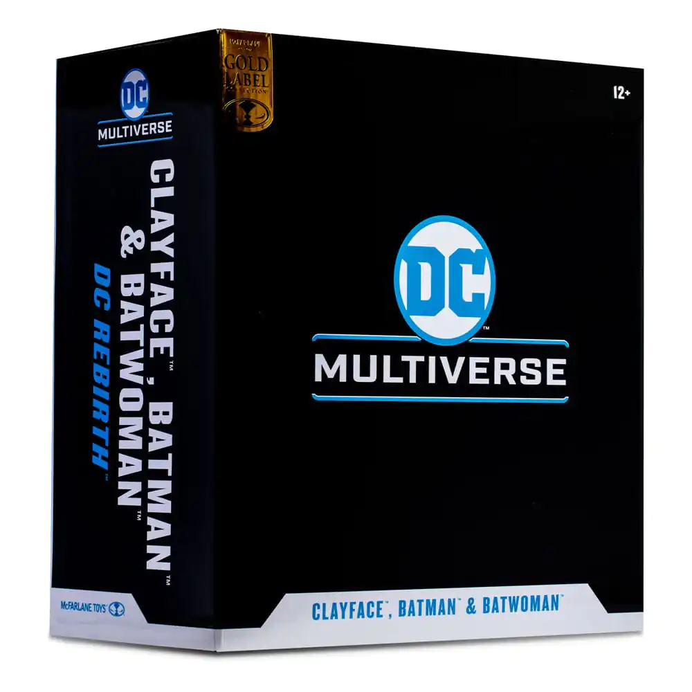 DC Multiverse Multipack Clayface, Batman & Batwoman (DC Rebirth) (Gold Label) akciófigura csomag 18 cm termékfotó