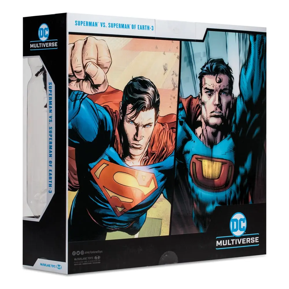 DC Multiverse Multipack Superman vs Superman of Earth-3 (Gold Label) akciófigura 18 cm termékfotó