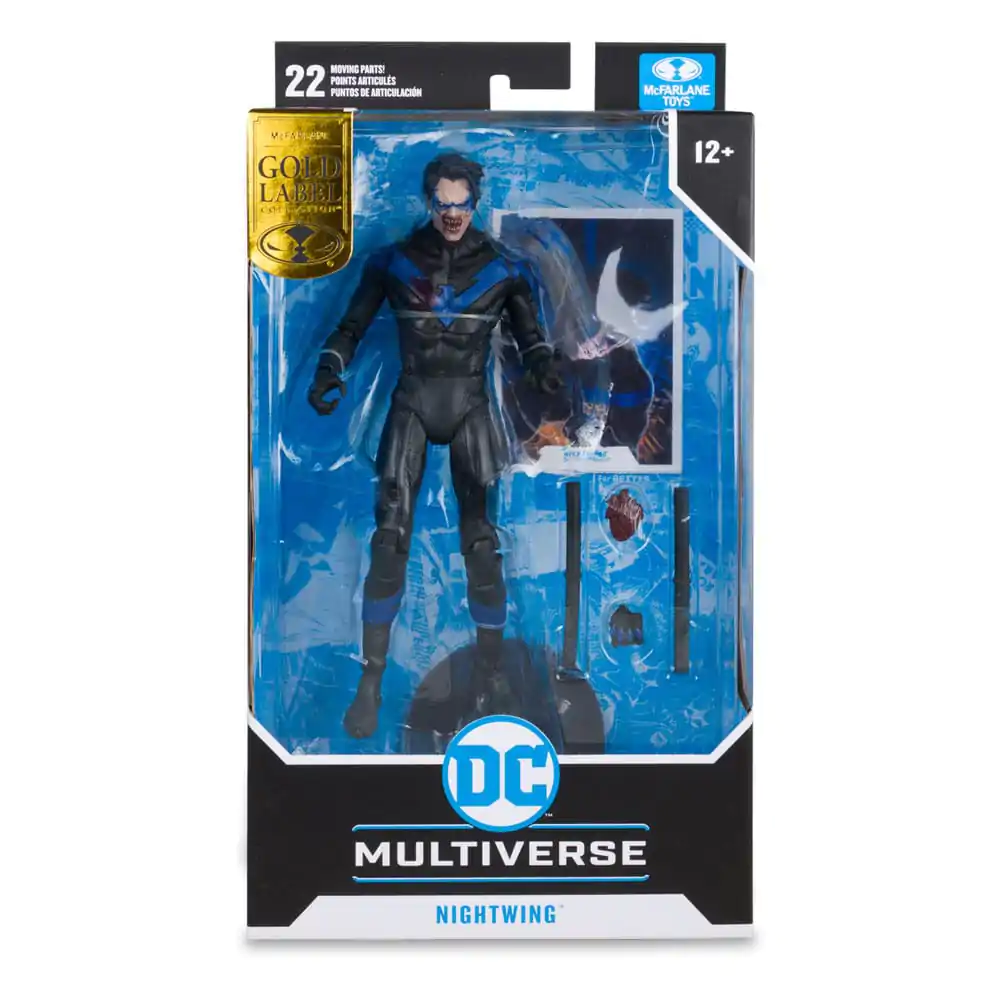 DC Multiverse Nightwing (DC Vs Vampires) (Gold Label) akciófigura 18 cm termékfotó