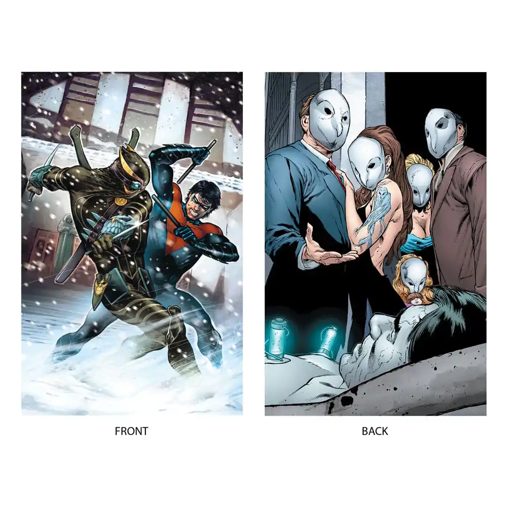 DC Multiverse Nightwing vs. Talon &amp; Owl (Batman: The Court of Owls) (Gold Label) 3 db-os akciófigura csomag 18 cm termékfotó