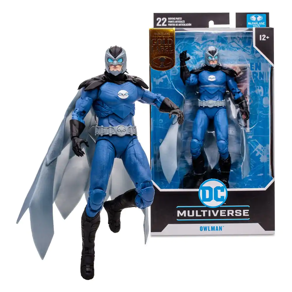 DC Multiverse Owlman (Forever Evil) (Gold Label) akciófigura 18 cm termékfotó