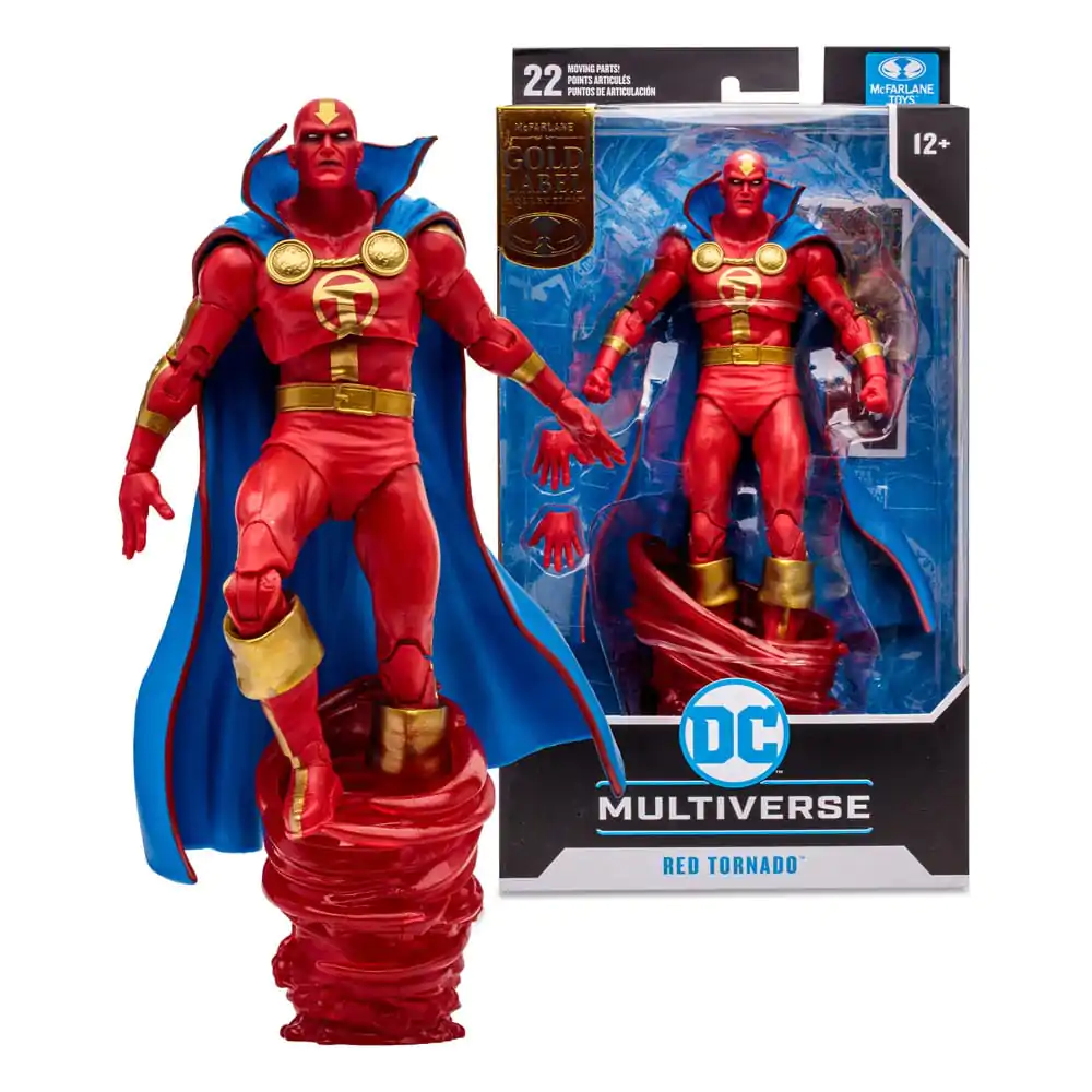 DC Multiverse Red Tornado (Gold Label) akciófigura 18 cm termékfotó