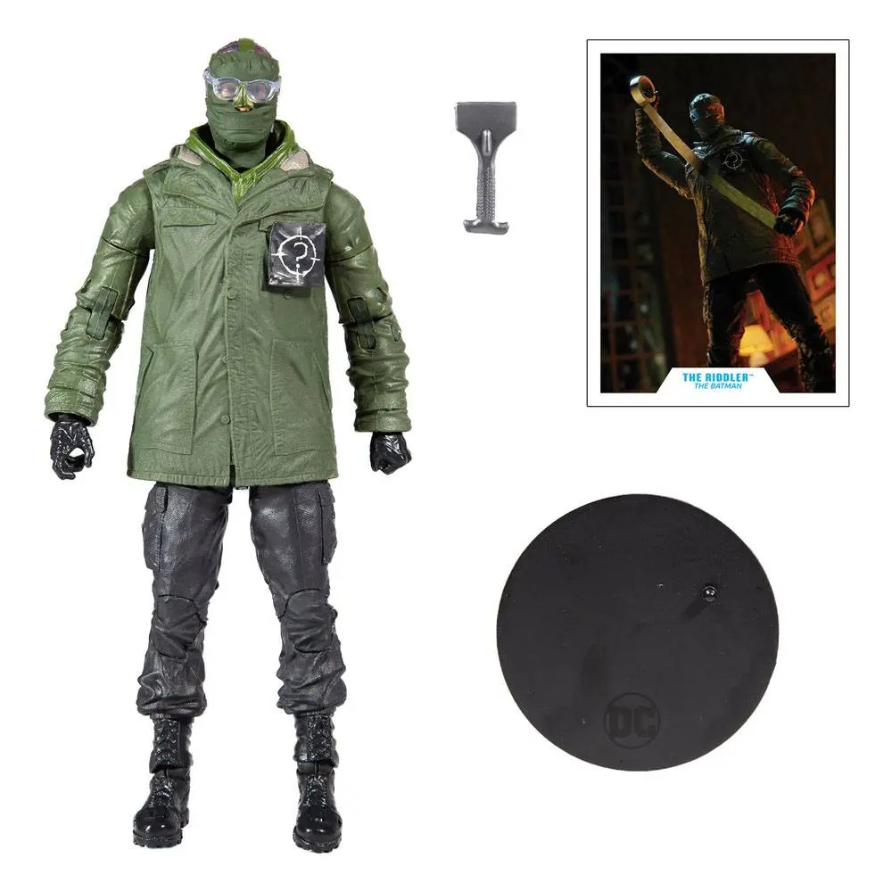 DC Multiverse Riddler (Batman Movie)akciófigura  18 cm termékfotó