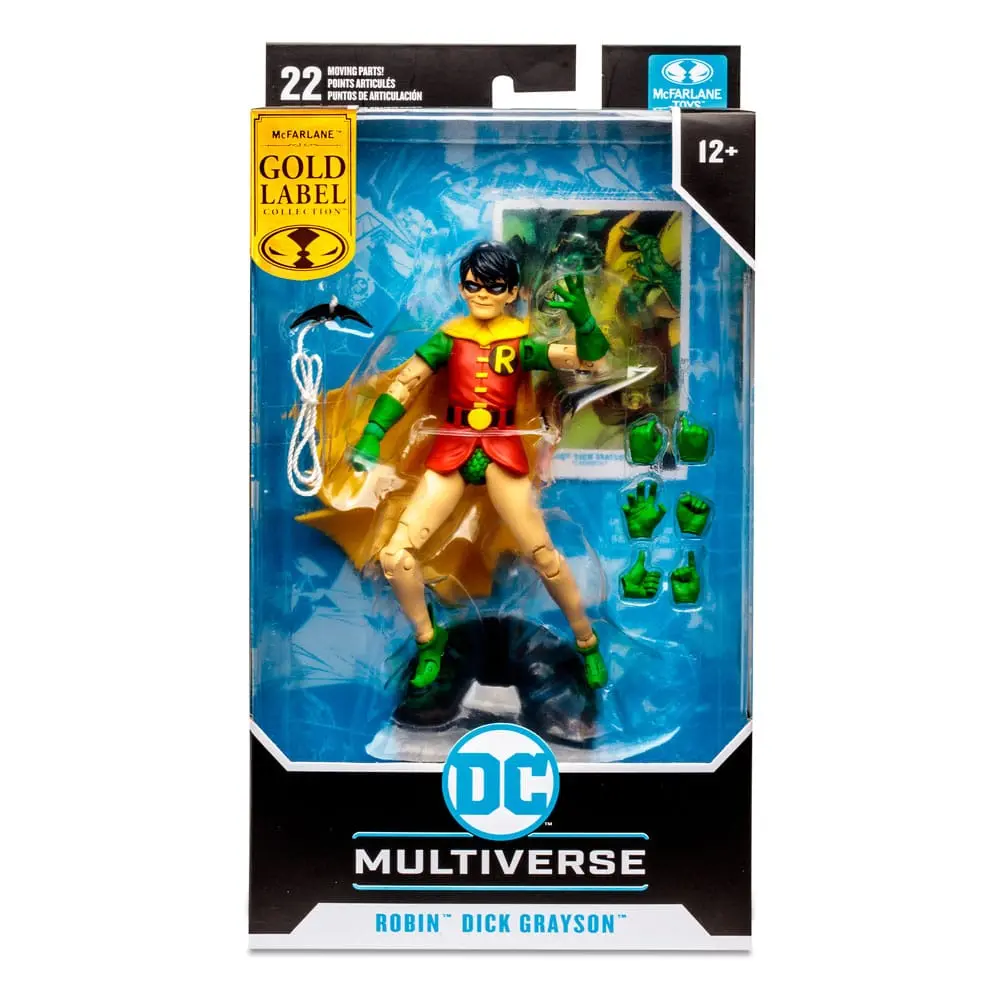 DC Multiverse Robin (Dick Grayson) (Gold Label) akciófigura 18 cm termékfotó