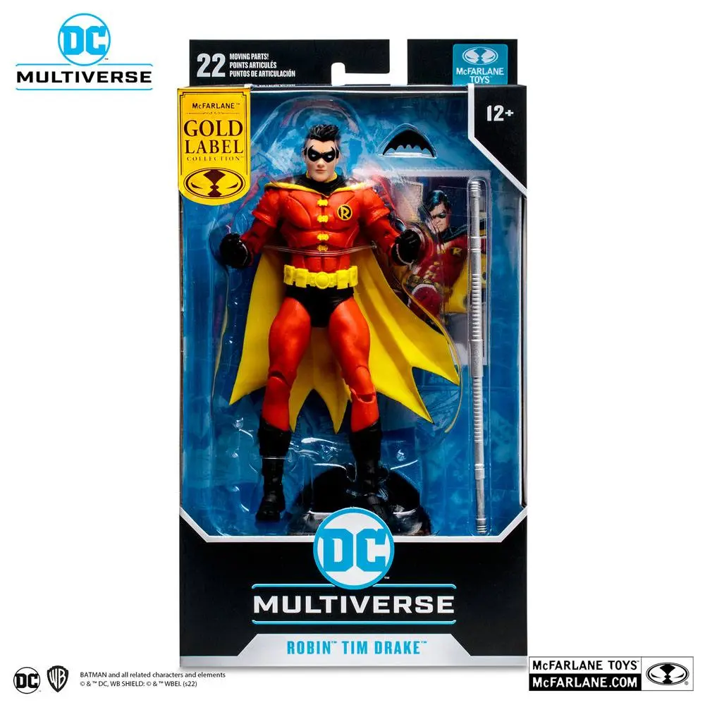 DC Multiverse Robin (Tim Drake) Gold Label akciófigura 18 cm termékfotó