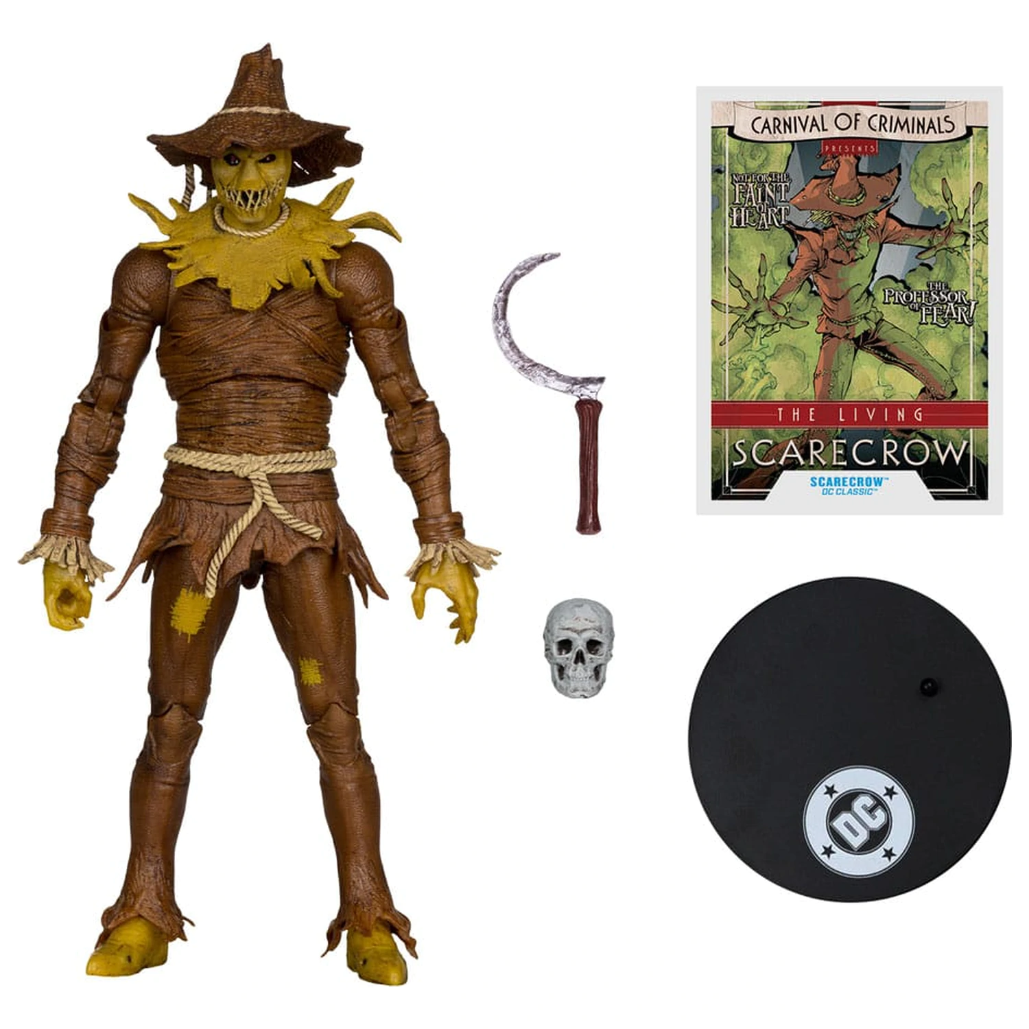 DC Multiverse Scarecrow (DC Classic) akciófigura 19 cm termékfotó
