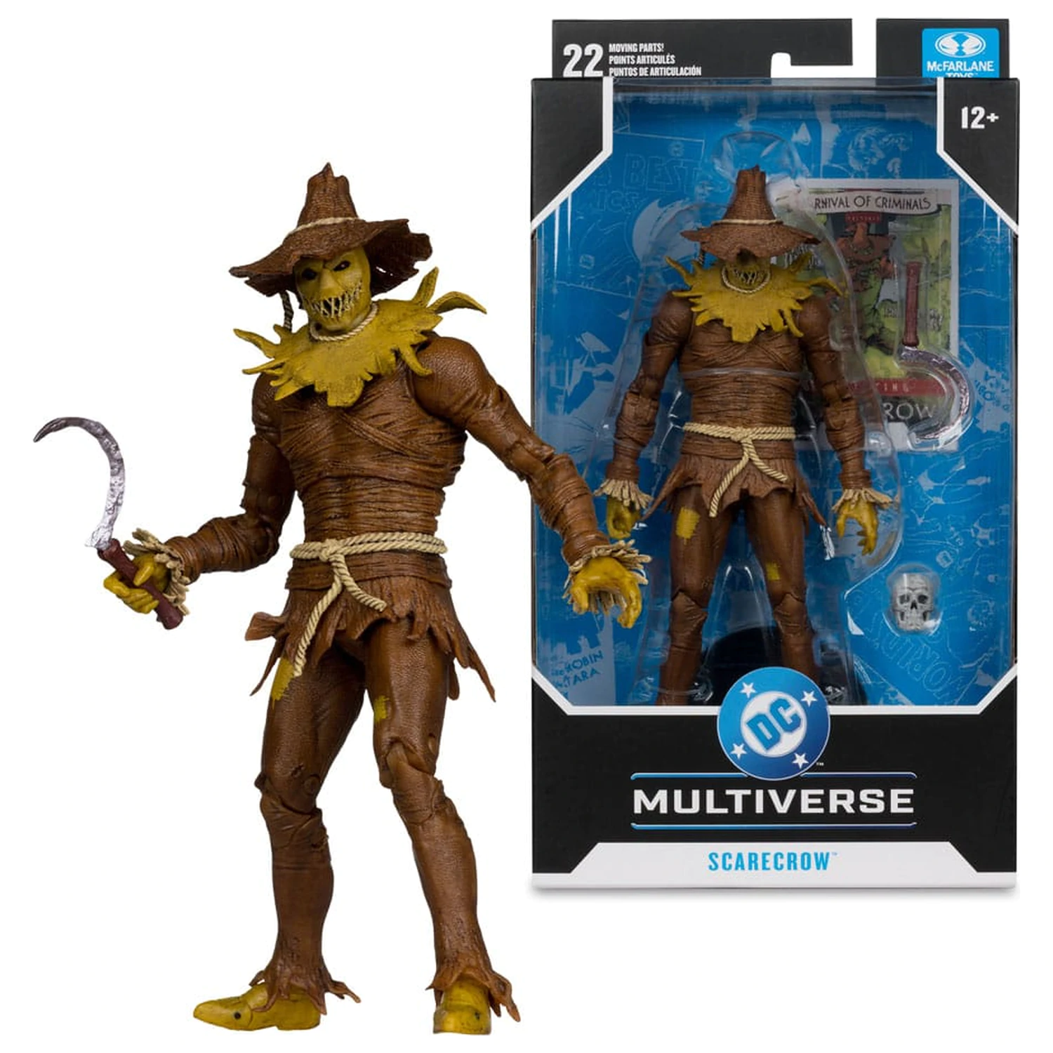 DC Multiverse Scarecrow (DC Classic) akciófigura 19 cm termékfotó