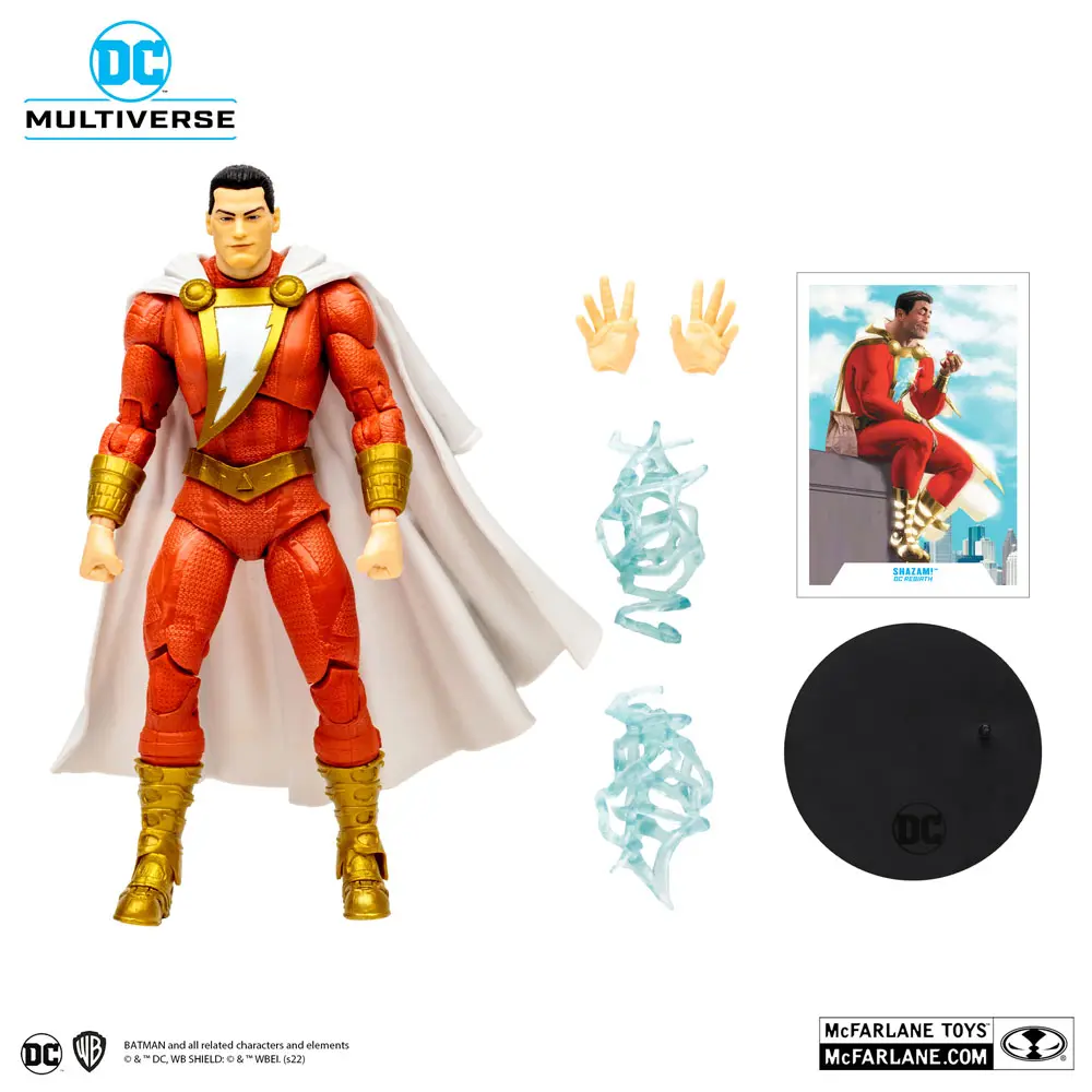 DC Multiverse Shazam! DC Rebirth (Gold Label) akciófigura 18 cm termékfotó