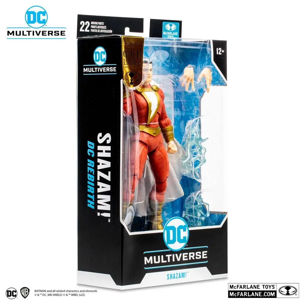 DC Multiverse Shazam! DC Rebirth (Gold Label) akciófigura 18 cm termékfotó