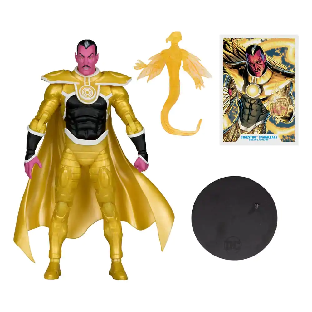 DC Multiverse Sinestro (Parallax) (Green Lantern) (Gold Label) akciófigura 18 cm termékfotó