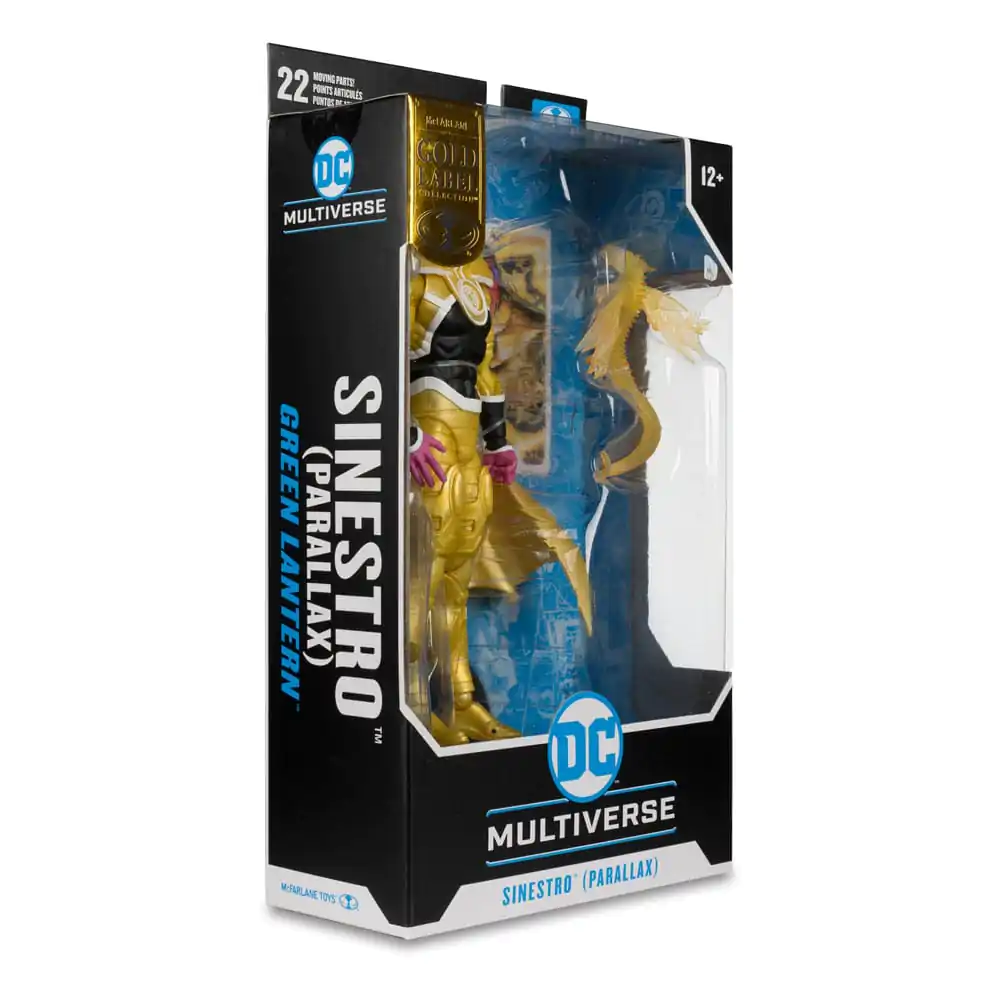 DC Multiverse Sinestro (Parallax) (Green Lantern) (Gold Label) akciófigura 18 cm termékfotó