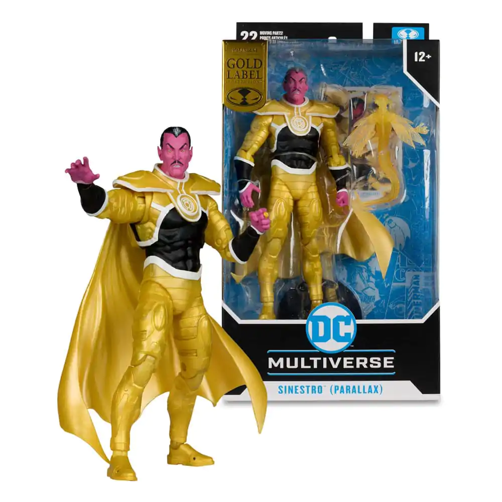 DC Multiverse Sinestro (Parallax) (Green Lantern) (Gold Label) akciófigura 18 cm termékfotó