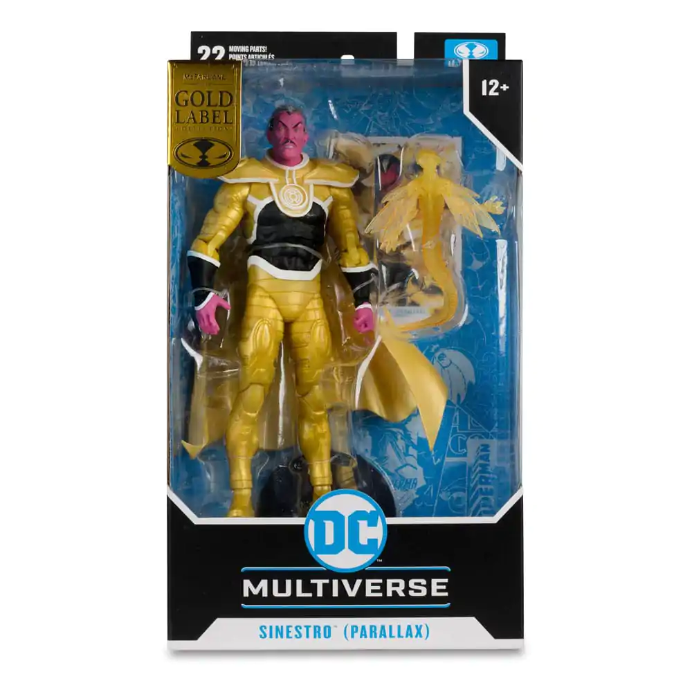DC Multiverse Sinestro (Parallax) (Green Lantern) (Gold Label) akciófigura 18 cm termékfotó
