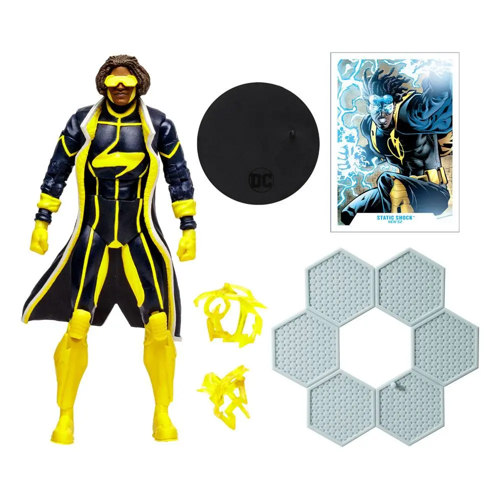 DC Multiverse Static Shock (New 52) akciófigura 18 cm termékfotó