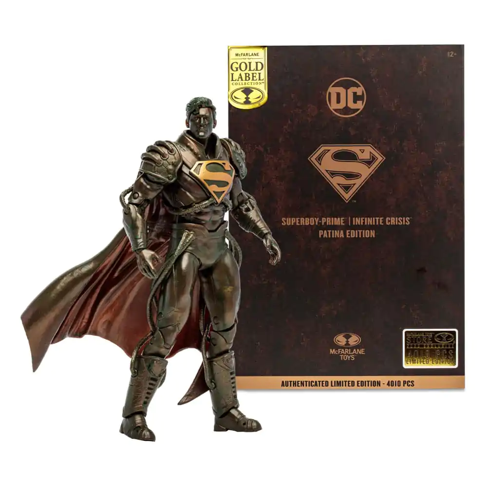 DC Multiverse Action Figure Superboy Prime (Patina) (Gold Label) 18 cm termékfotó