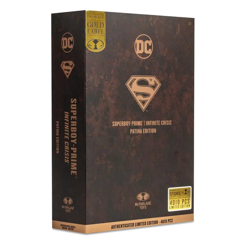 DC Multiverse Superboy Prime (Patina) (Gold Label) akciófigura 18 cm termékfotó