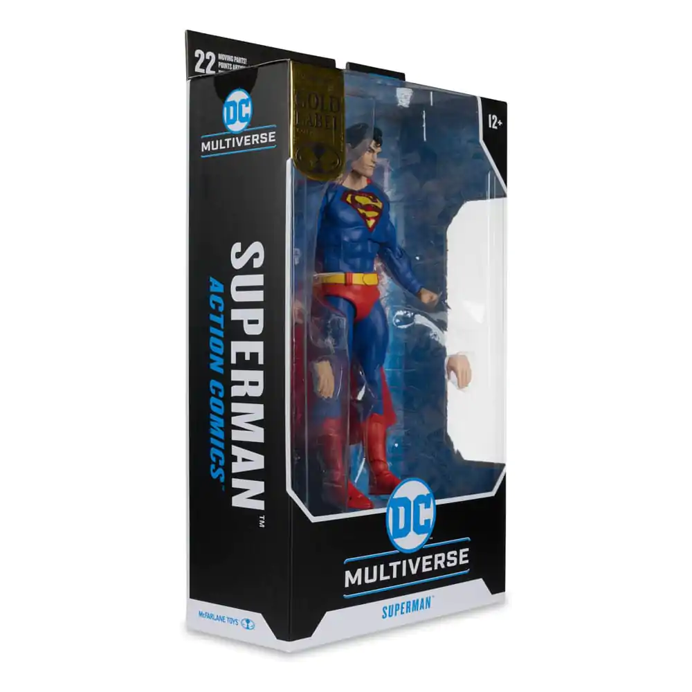 DC Multiverse Superman (Action Comics) (Gold Label) akciófigura 18 cm termékfotó