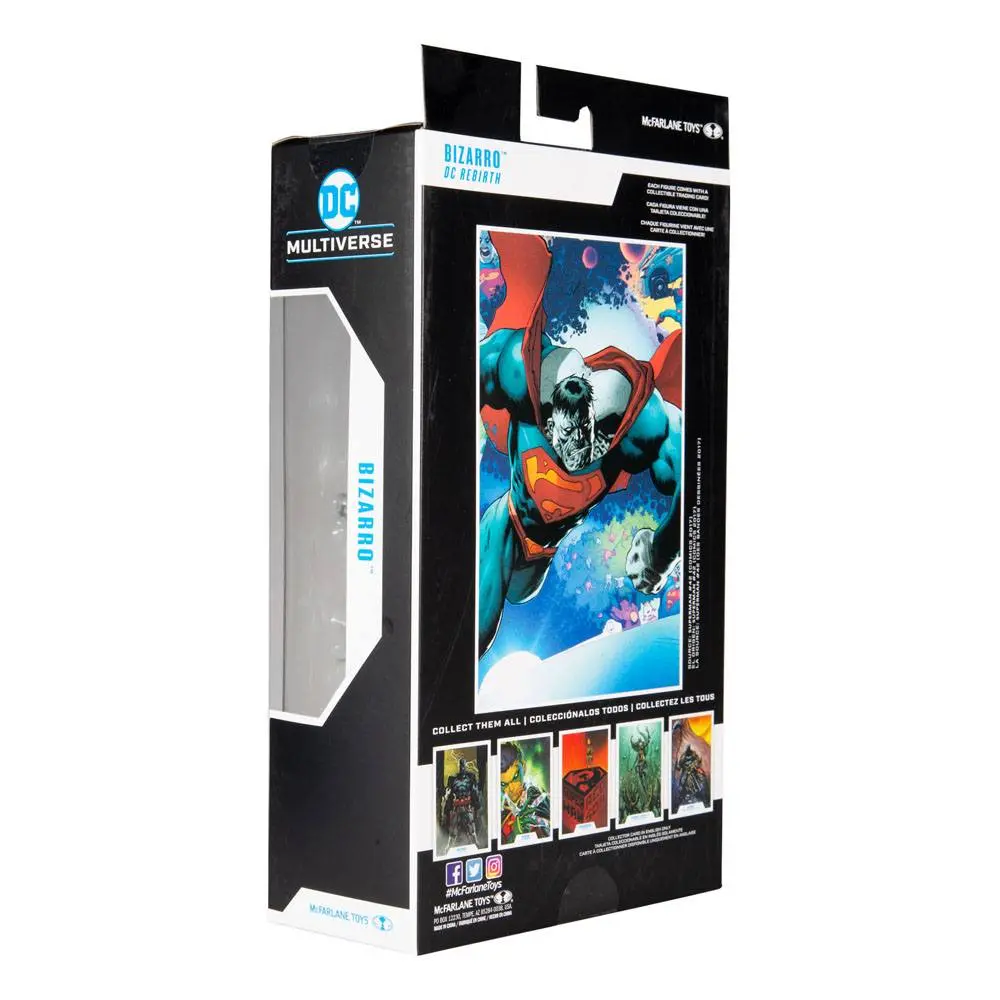 DC Multiverse Superman Bizarro (DC Rebirth) akciófigura 18 cm termékfotó
