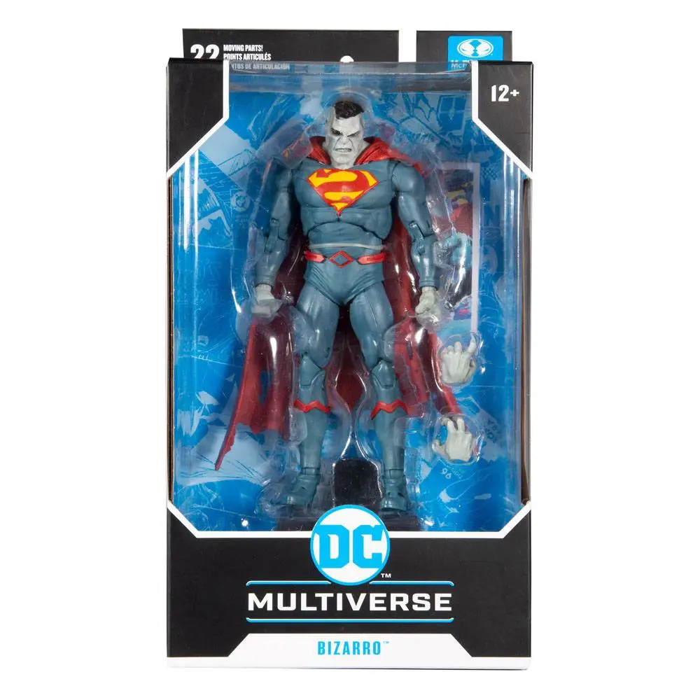 DC Multiverse Superman Bizarro (DC Rebirth) akciófigura 18 cm termékfotó