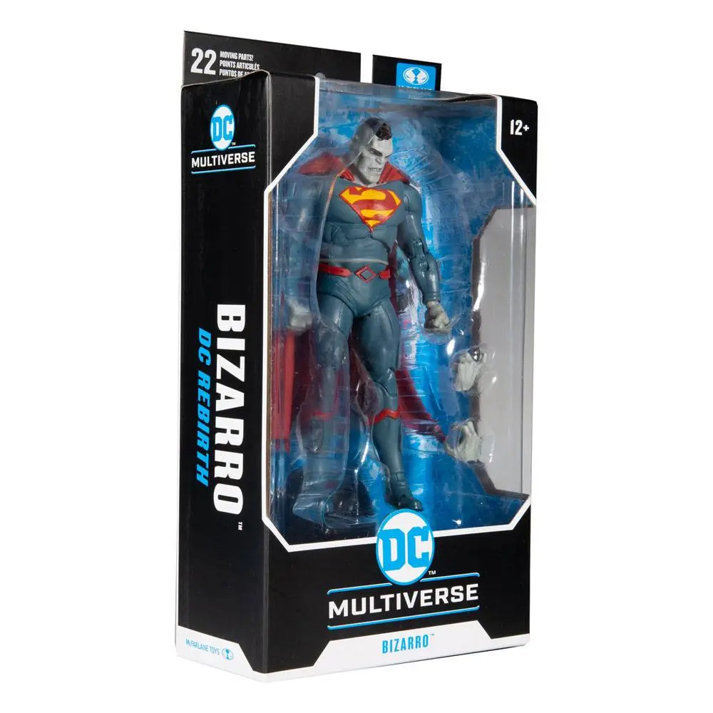 DC Multiverse Superman Bizarro (DC Rebirth) akciófigura 18 cm termékfotó