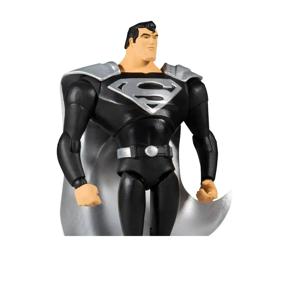 DC Multiverse Superman Black Suit Variant (Superman: The Animated Series) akciófigura 18 cm termékfotó