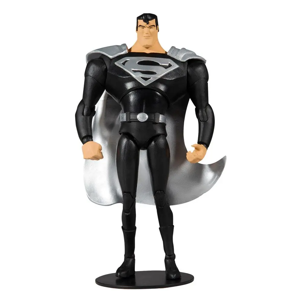 DC Multiverse Superman Black Suit Variant (Superman: The Animated Series) akciófigura 18 cm termékfotó