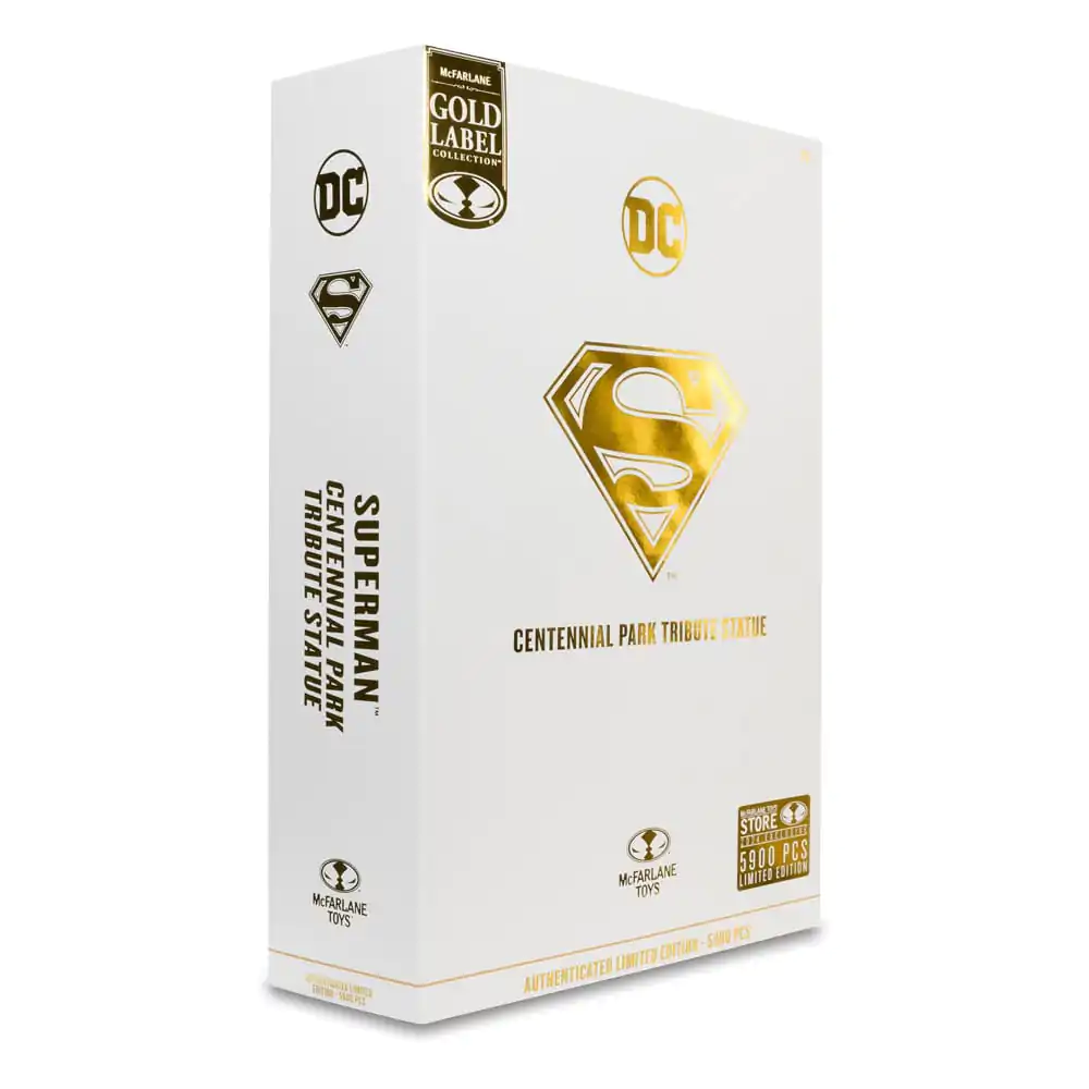 DC Multiverse Action Figure Superman (Centennial Park Tribute Statue) Gold Label 18 cm termékfotó