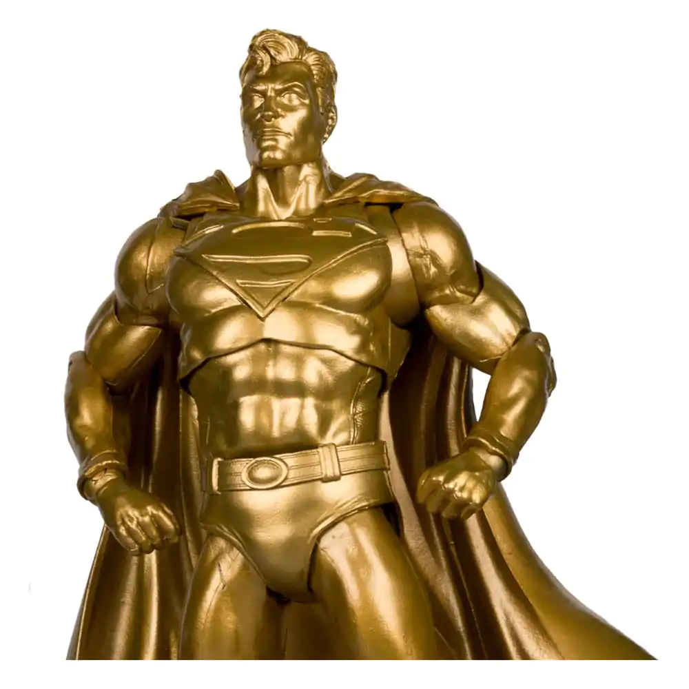 DC Multiverse Action Figure Superman (Centennial Park Tribute Statue) Gold Label 18 cm termékfotó